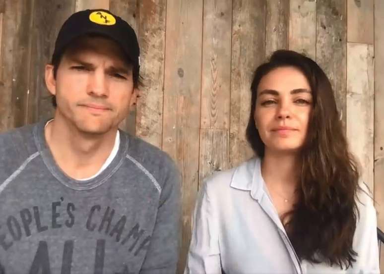 Ashton Kutcher e Mila Kunis 