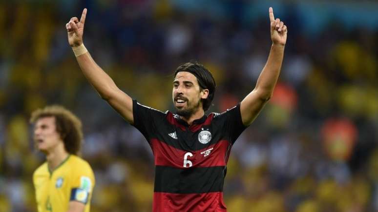 Khedira, volante da seleção alemã de 2014 (Foto: VANDERLEI ALMEIDA / AFP)