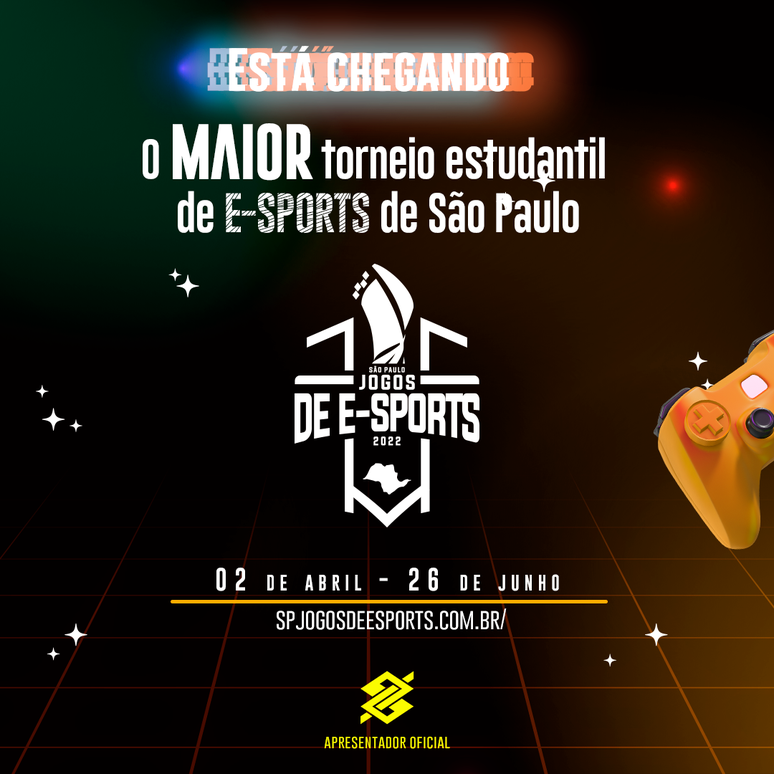 Com 4 modalidades, São Paulo Jogos de E-Sports começa em abril