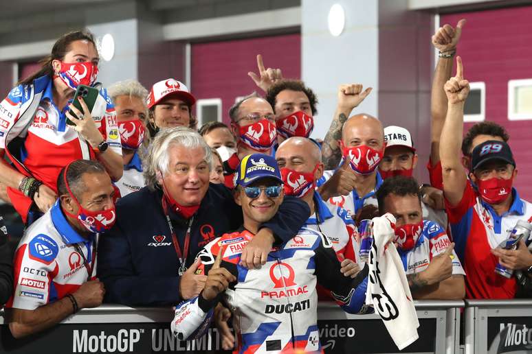 Jorge Martín cravou a pole do GP do Catar 