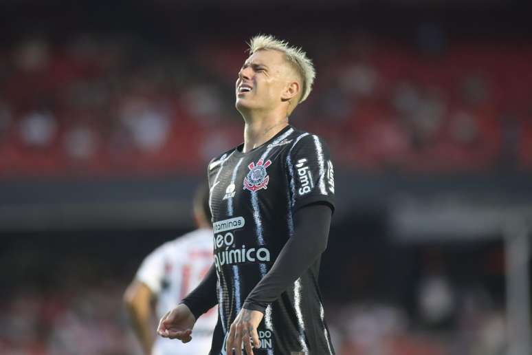 Roger Guedes lamentou derrota do Corinthians 