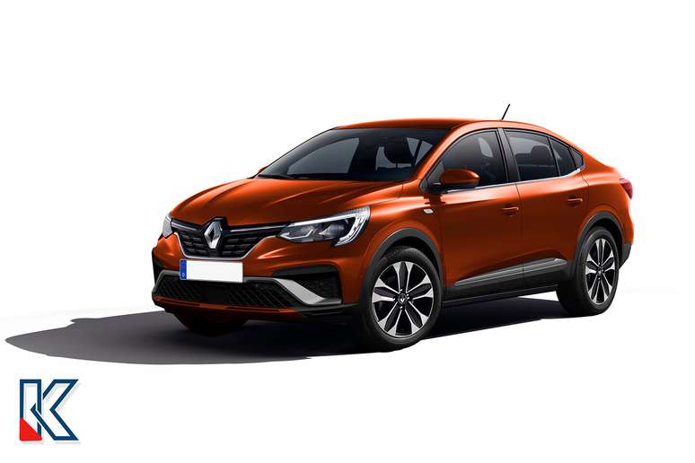 Projeção do futuro SUV da Renault feita por Kleber Silva