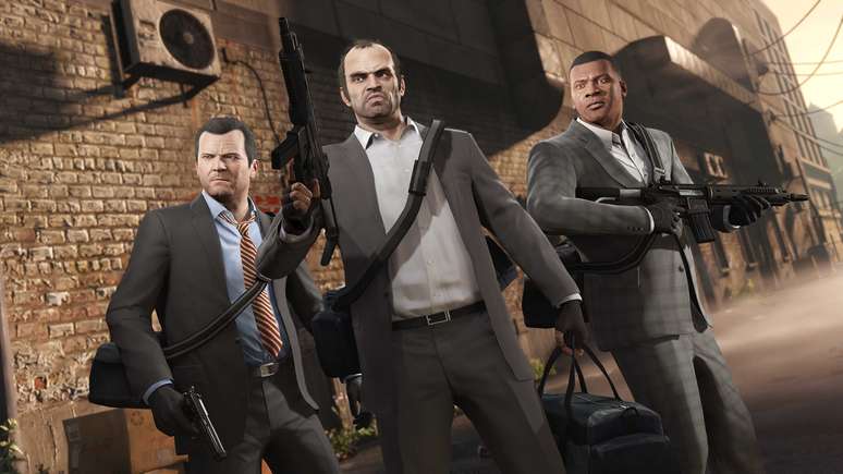 GTA V ganha data de lançamento para PS5 e Xbox Series X/S