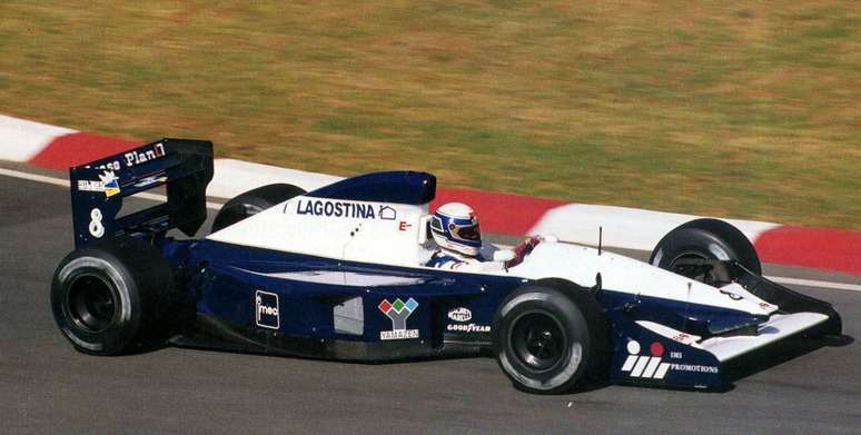 Amati e a Brabham BT60B: Judd em Kyalami 1992