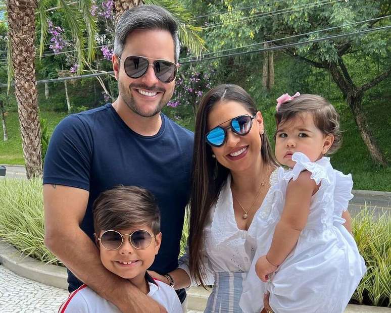 Casados há nove anos, Simone e Kaká Diniz têm dois filhos.