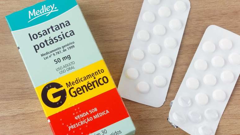 Losartana é usada para tratar doenças como hipertensão e insuficiência cardíaca