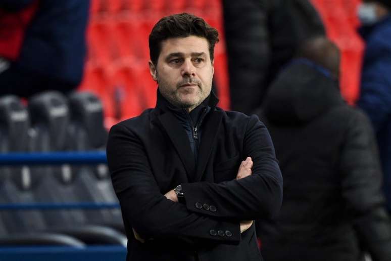 Mauricio Pochettino acumula duas quedas na Champions League no comando do PSG (Foto: ALAIN JOCARD / AFP)