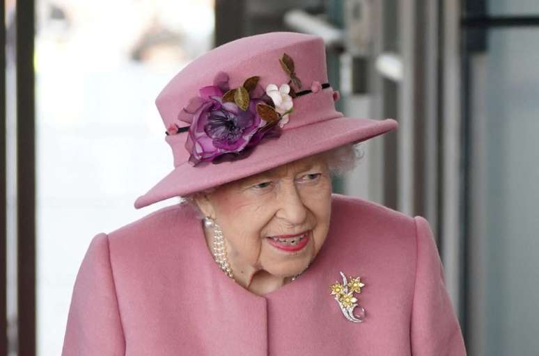 Rainha britânica Elizabeth em Cardiff
14/10/2021 Jacob King/Pool via REUTERS