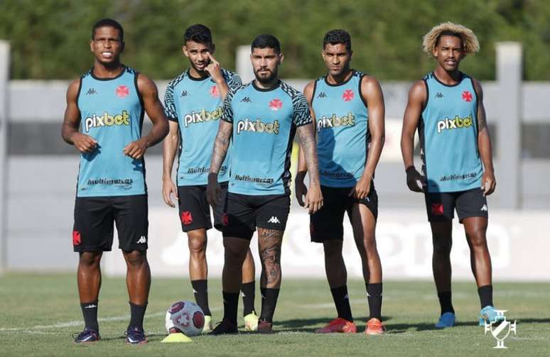 Preparação dos jogadores do Vasco para a partida contra o Resende (Foto: Rafael Ribeiro / Vasco)