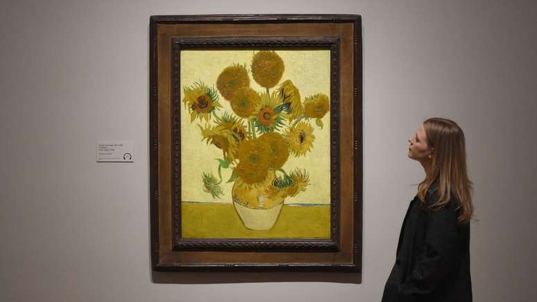 'Os girass&oacute;is' &eacute; uma das obras-primas mais conhecidas do artista