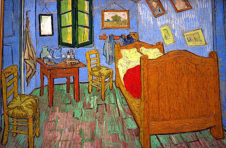 Quarto de Van Gogh em Arles foi retratado por ele nesta pintura