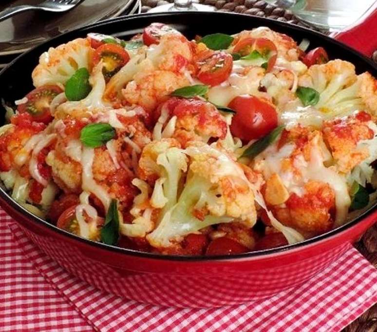 Couve-flor de frigideira (Reprodu&ccedil;&atilde;o / Guia da Cozinha)