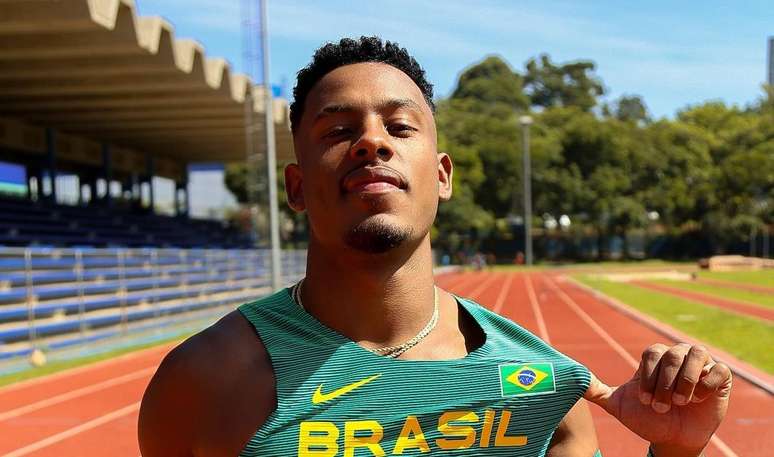 Paulo André, campeão olímpico de atletismo