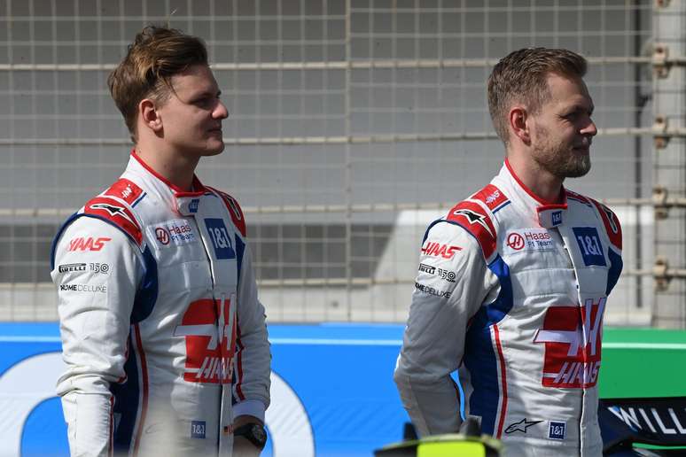 Mick Schumacher e Kevin Magnussen formam a dupla da Haas