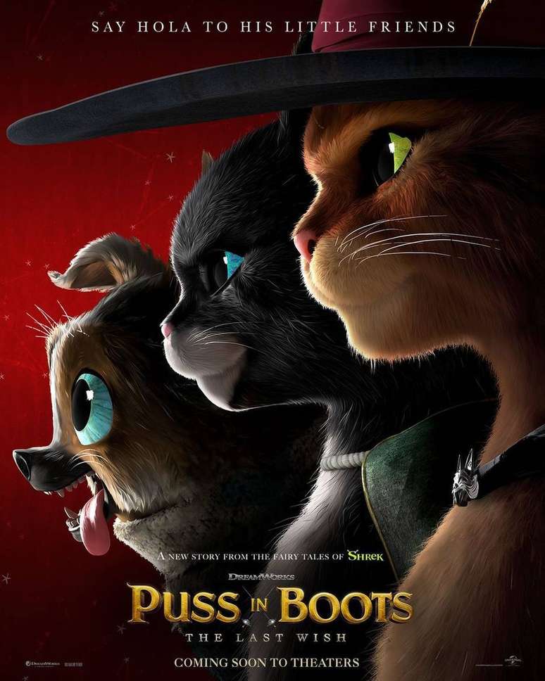 Gato de Botas vive sua última aventura no trailer da nova animação