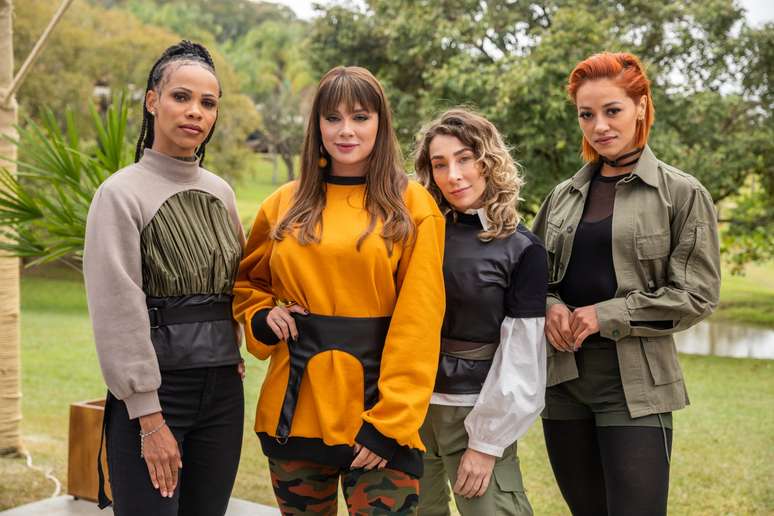 Evelyn, Juju, Naty e Vivi 