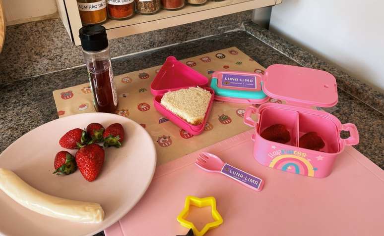 Lancheira feita pela Dani Lima