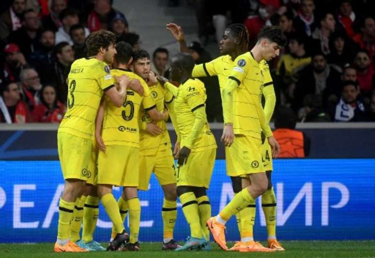 Chelsea confirmou o favoritismo e venceu o Lille fora de casa pela Champions League (FRANCOIS LO PRESTI / AFP)