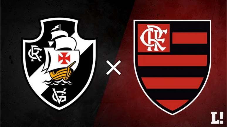 Vasco e Flamengo se enfrentam no jogo de ida da semifinal nesta quarta-feira (Montagem Lance!)