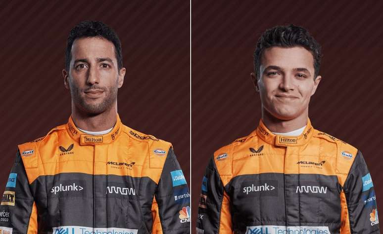 Ricciardo e Norris: uma das brigas boas de se acompanhar em 2022