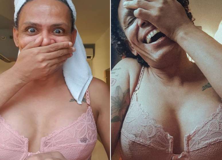 Valeria comemorou o uso de sutiã pela primeira vez afirmando que seu peito é "político"