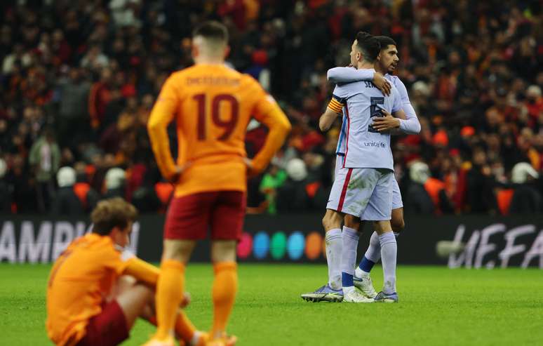 Liga Europa: Barcelona bate o Galatasaray e vai às quartas