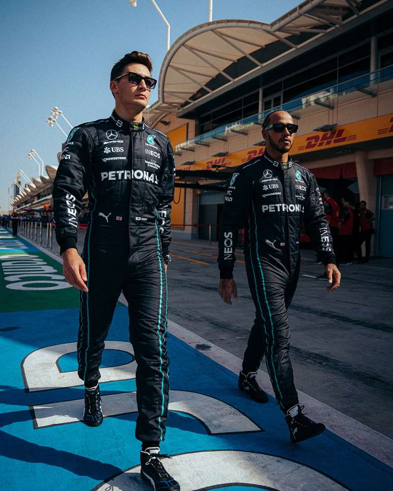 George Russell se junta a Lewis Hamilton como piloto da Mercedes