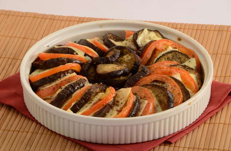 Leque de berinjela &ndash; Foto: Guia da Cozinha