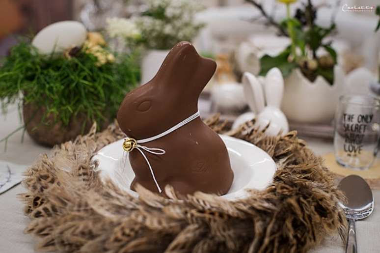 54. Ideias de decora&ccedil;&atilde;o de p&aacute;scoa simples e bonita &ndash; Foto Casa Tres Chic