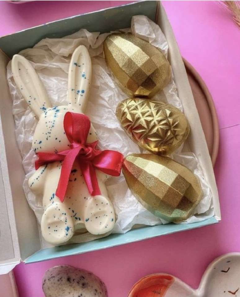 35. Ideias de p&aacute;scoa para presente com chocolates &ndash; Foto Querido Doce