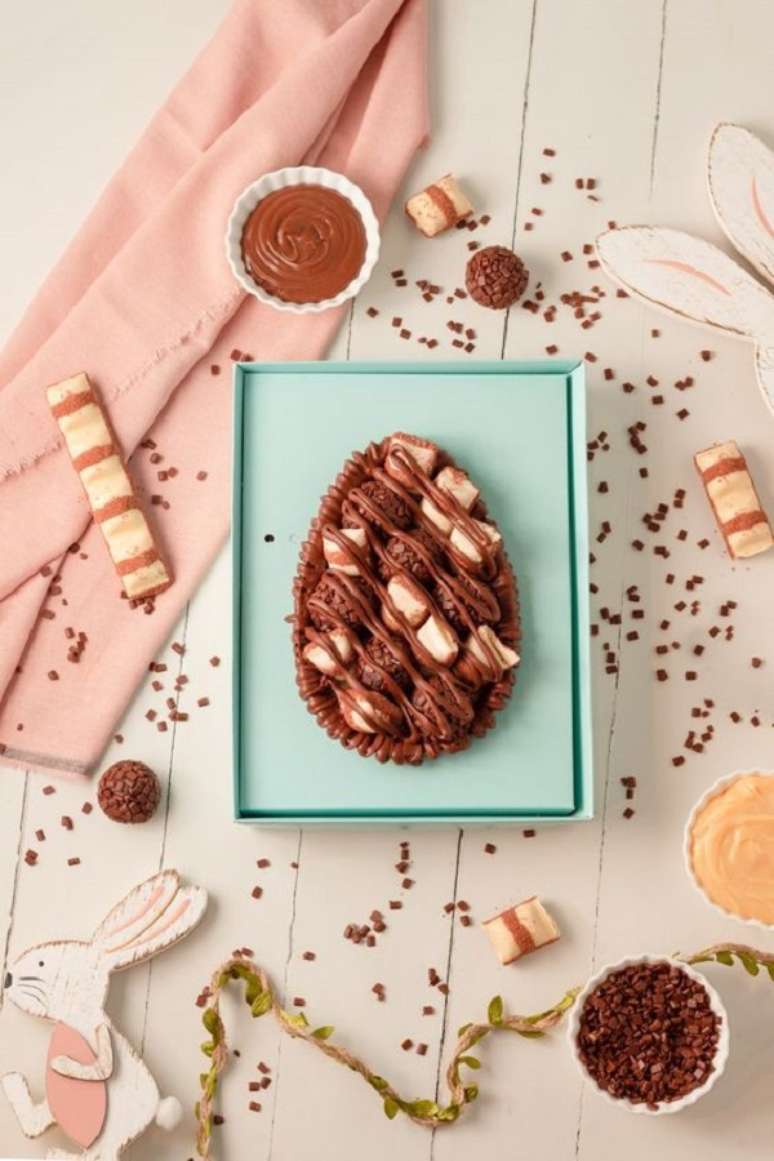 9. Ideias de ovo de p&aacute;scoa de colher &ndash; Foto Lonera