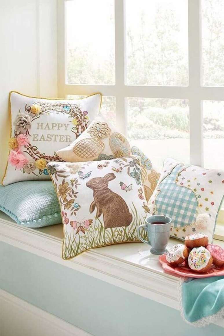 3. Invista em enfeites de P&aacute;scoa que se harmonizem ao estilo de decora&ccedil;&atilde;o do seu ambiente &ndash; Foto: We Heart It