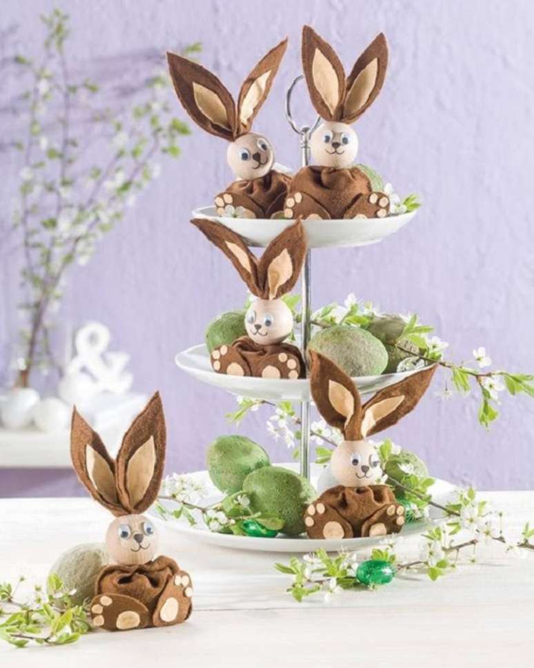 36. Ideias de p&aacute;scoa econ&ocirc;micas para decorar sua casa &ndash; Foto Casa Tres Chic