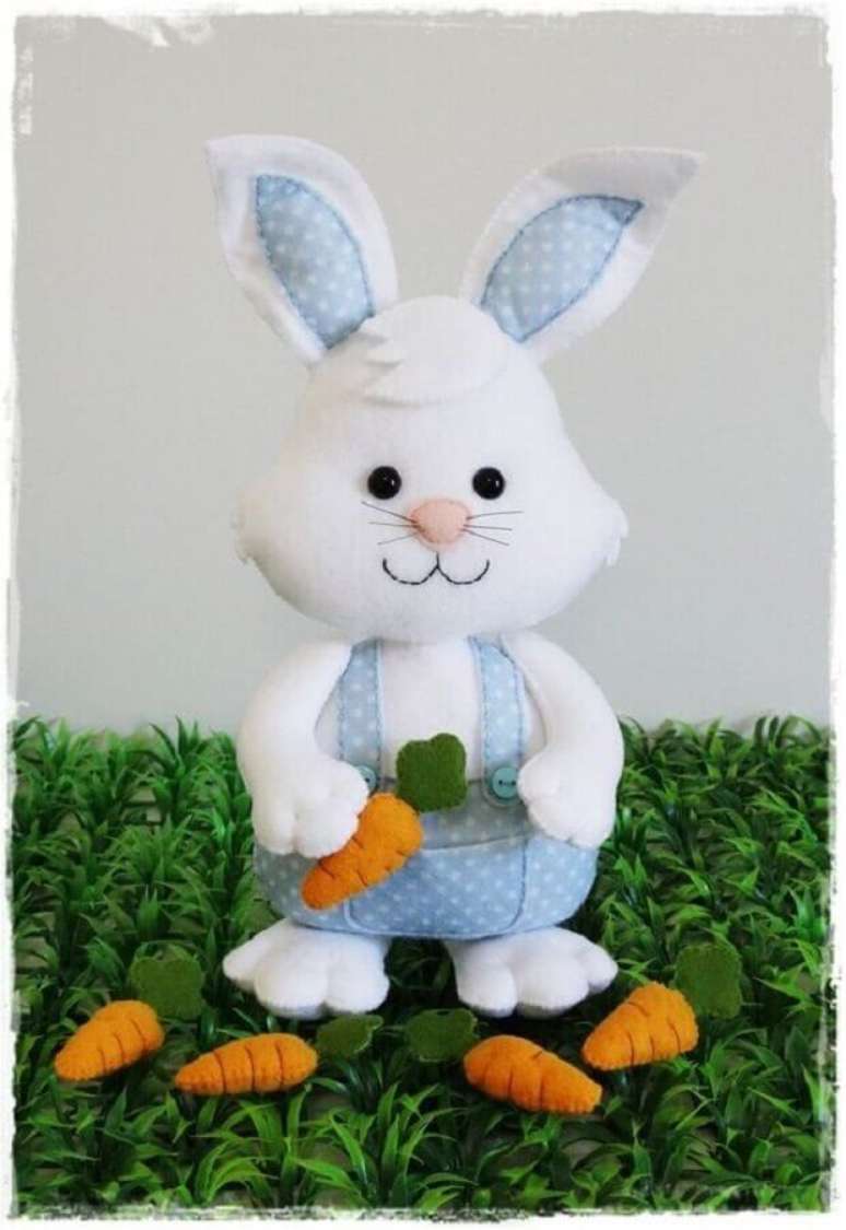 5. Delicado modelos de enfeites de P&aacute;scoa em feltro &ndash; Foto: Elo7