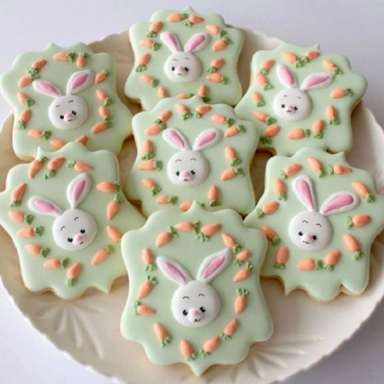 59. Ideias de biscoito para p&aacute;scoa tem&aacute;ticos &ndash; Foto Casa Tres Chic