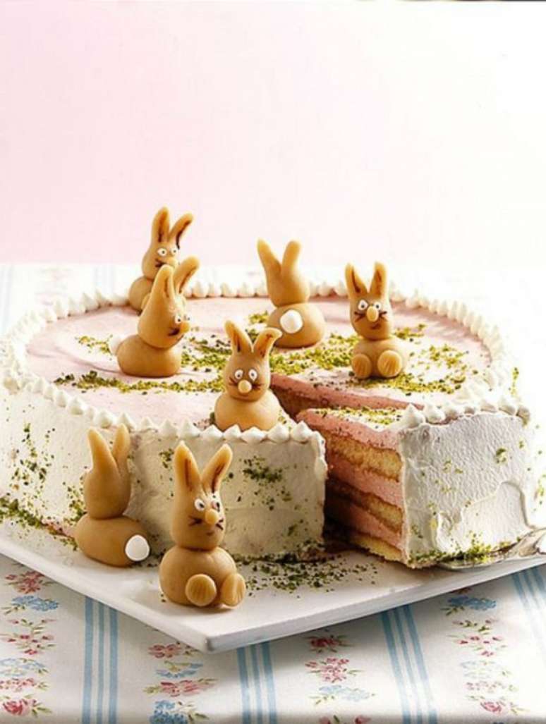 66. Bolo decorado com as melhores ideias de p&aacute;scoa &ndash; Foto Essen e Trinken