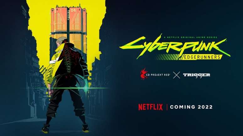 Cyberpunk: Edgerunners estreia em 2022 na Netflix