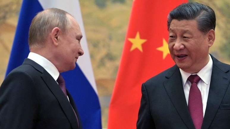O governo de Xi Jinping já deu sinais de aproximação entre a China e o Kremlin nos últimos dias