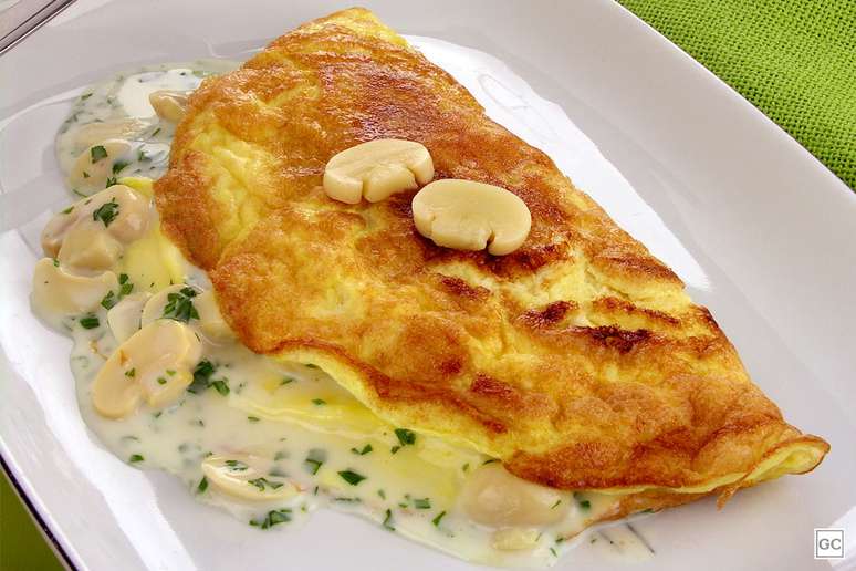Omelete cremosa – Foto: Guia da Cozinha