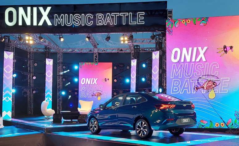 Chevrolet exibe Onix Plus 2023 no festival Lollapalooza Brasil