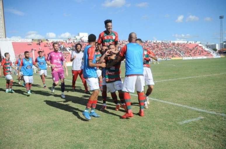 Portuguesa venceu o Primavera com gol de Cesinha (Foto: Dorival Rosa / Portuguesa)