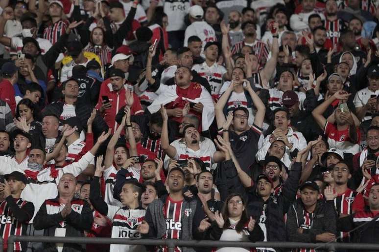 Torcida do São Paulo fez a festa no Morumbi (Foto: Rubens Chiri / saopaulofc.net)