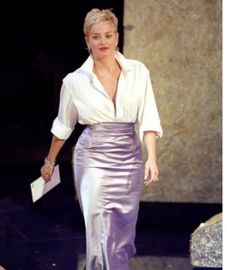 Sharon Stone em 1998 (Fotos: Reprodução)