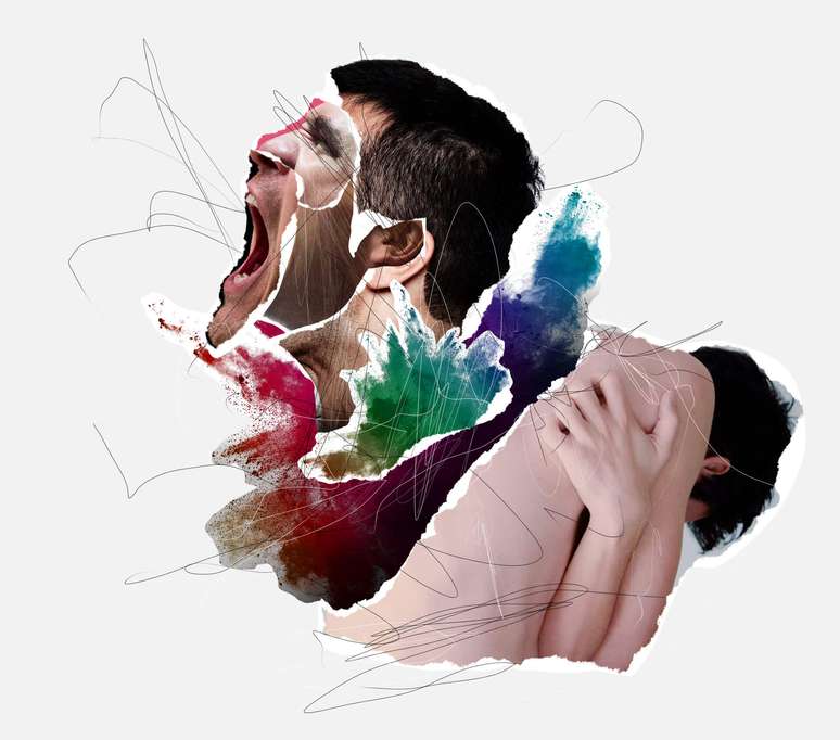 "Eu tinha a autoestima tão baixa, estava tão deprimido e com tanta ansiedade que qualquer coisa - ouvir música, ver um filme - me fazia chorar."