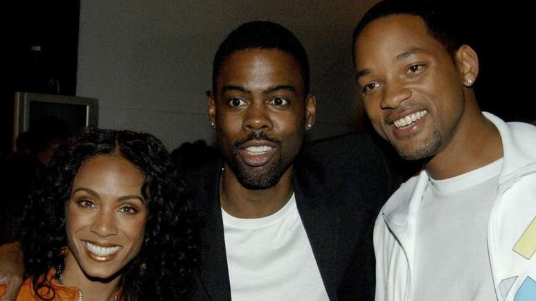 O histórico de piadas de Chris Rock com Jada Pinkett Smith já é antigo.