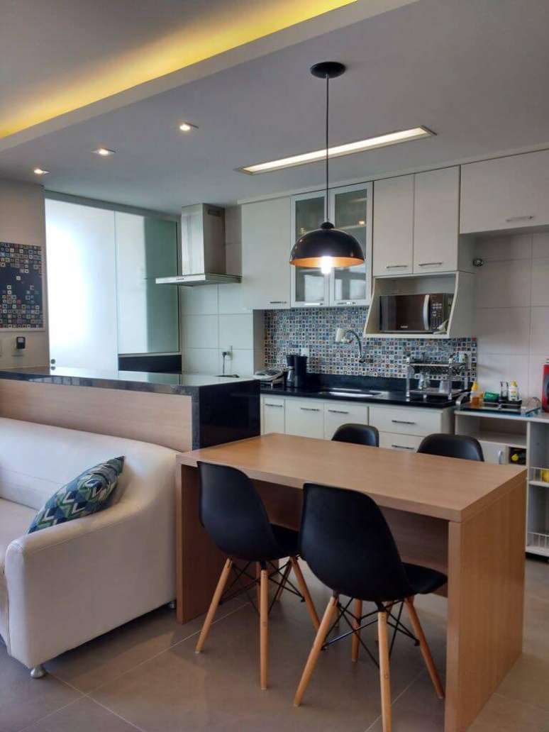 41. A pia de granito &eacute; um investimento que sempre vale a pena. Projeto de Maria Helena Torres