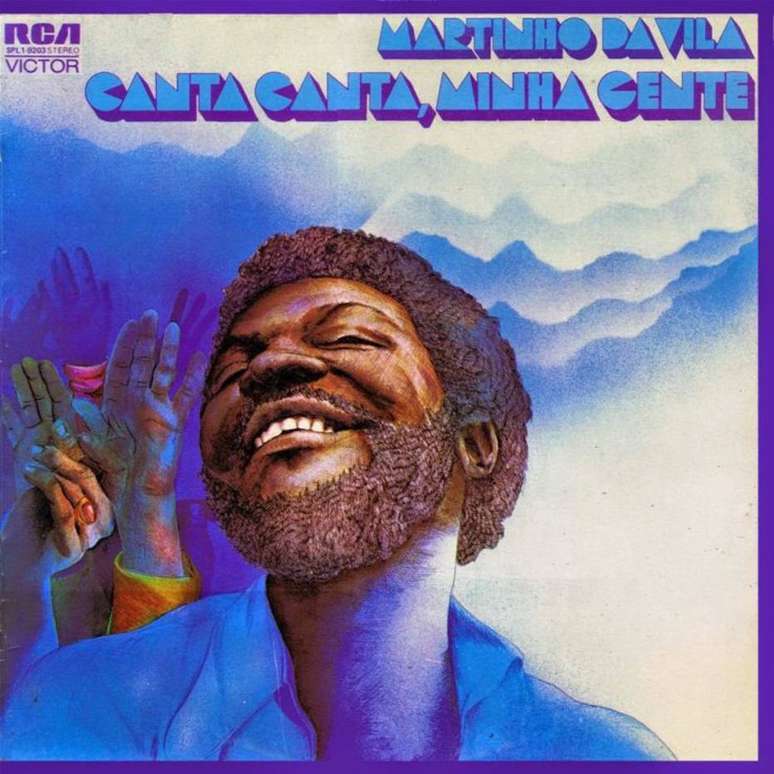 Capa do álbum 'Canta Canta Minha Gente', de Martinho a Vila, de 1974