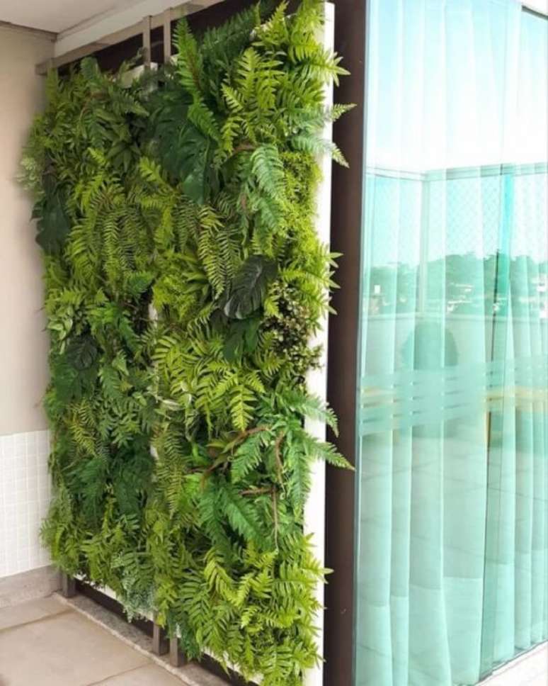 53. Reserve um cantinho especial para montar seu muro ingl&ecirc;s. Fonte: Divina Casa Cor