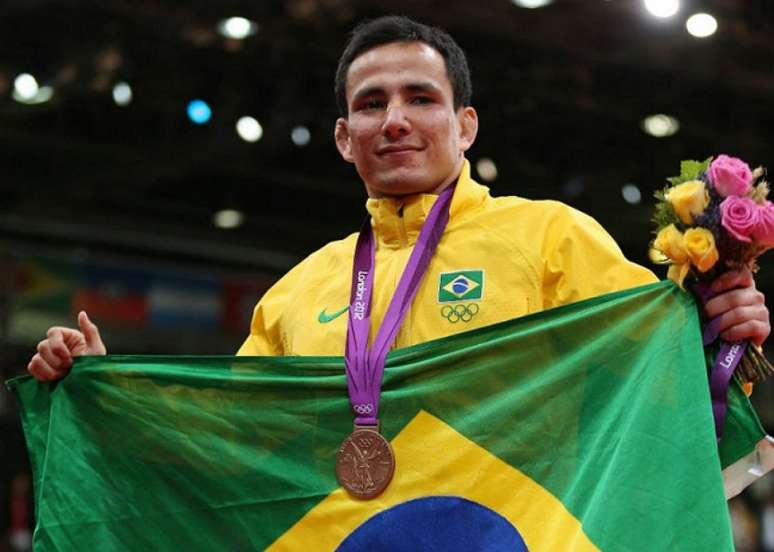 Medalhista olímpico Felipe Kitadai conquistou o bronze em Londres (Foto: Marcio Rodrigues/CBJ/Fotocom)