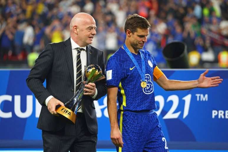 Chelsea venceu o Palmeiras em fevereiro e é o atual campeão mundial (Foto: GIUSEPPE CACACE / AFP)